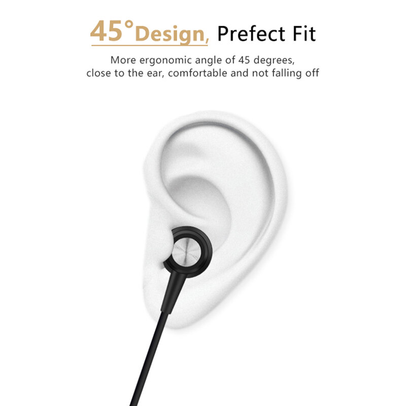 Casti In-Ear Lito W1 Super Bass Stereo Cu Microfon Si Cablu De 3.5mm Si Lungimea De 1.2m - Rosu