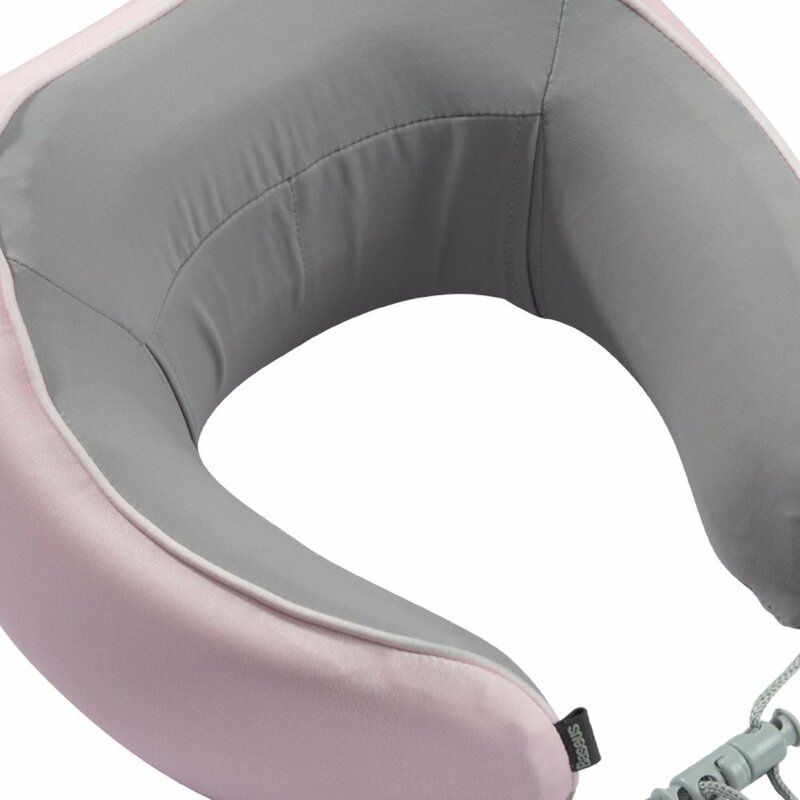 Perna Calatorie Din Spuma Antialergica Cu Memorie Pentru Gat Si Zona Cervicala Baseus Thermal - FMTZ-04 - Roz