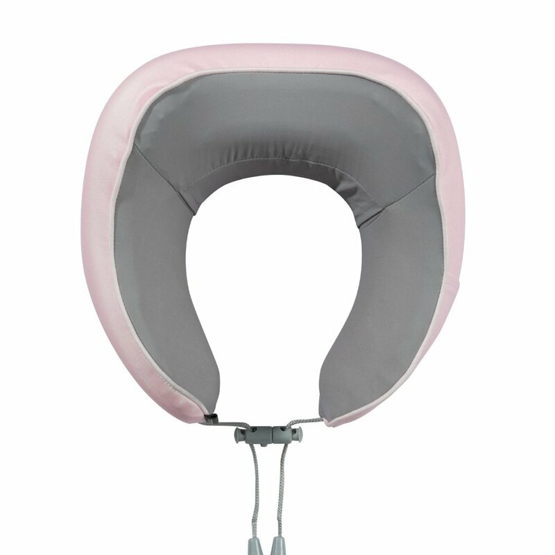 Perna Calatorie Din Spuma Antialergica Cu Memorie Pentru Gat Si Zona Cervicala Baseus Thermal - FMTZ-04 - Roz