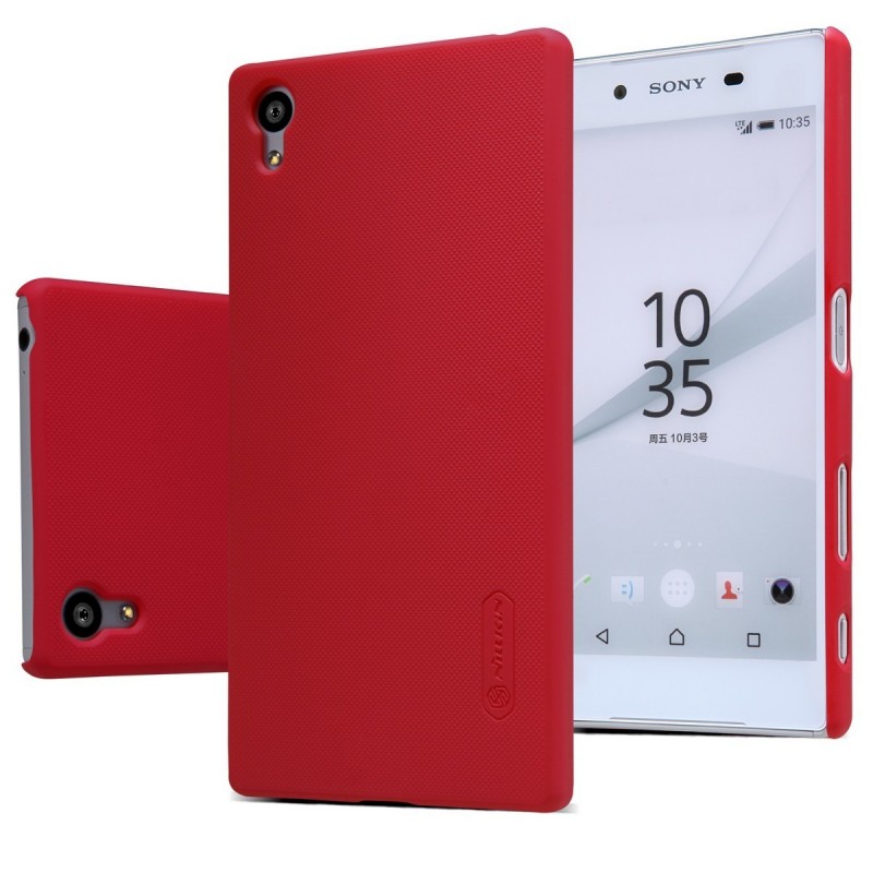 Husa Sony Xperia Z5 Nillkin Frosted Red