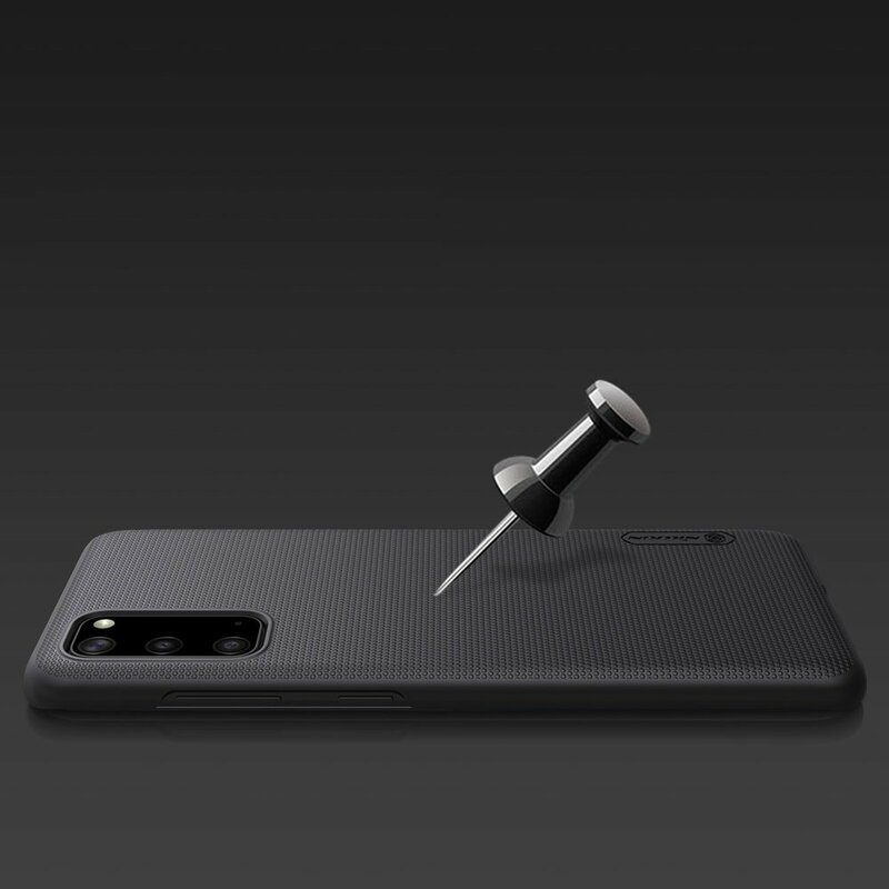 Husa Samsung Galaxy S20 Nillkin Super Frosted Shield, negru