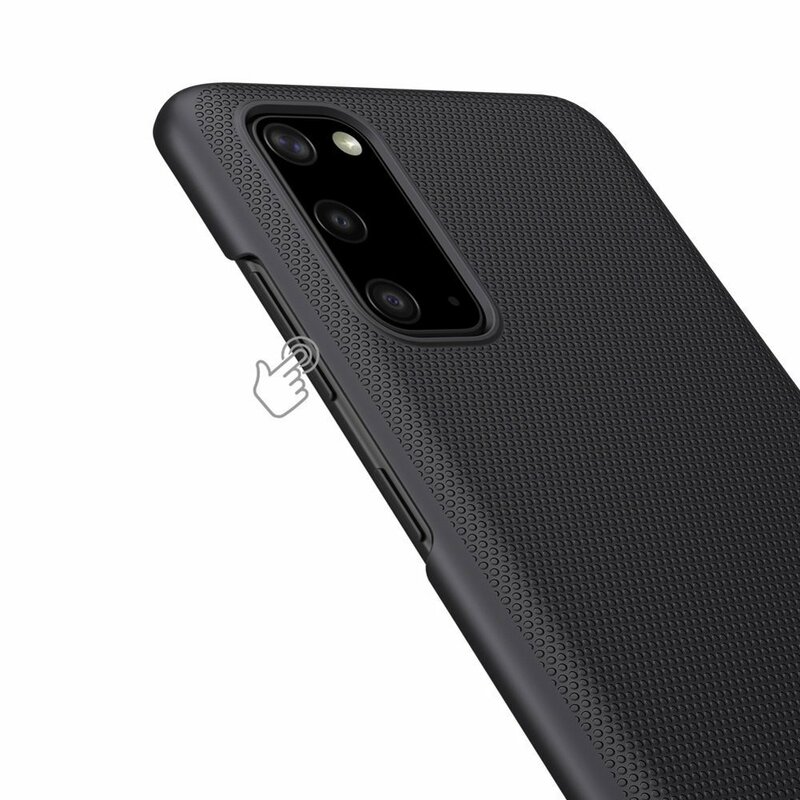 Husa Samsung Galaxy S20 Nillkin Super Frosted Shield, negru