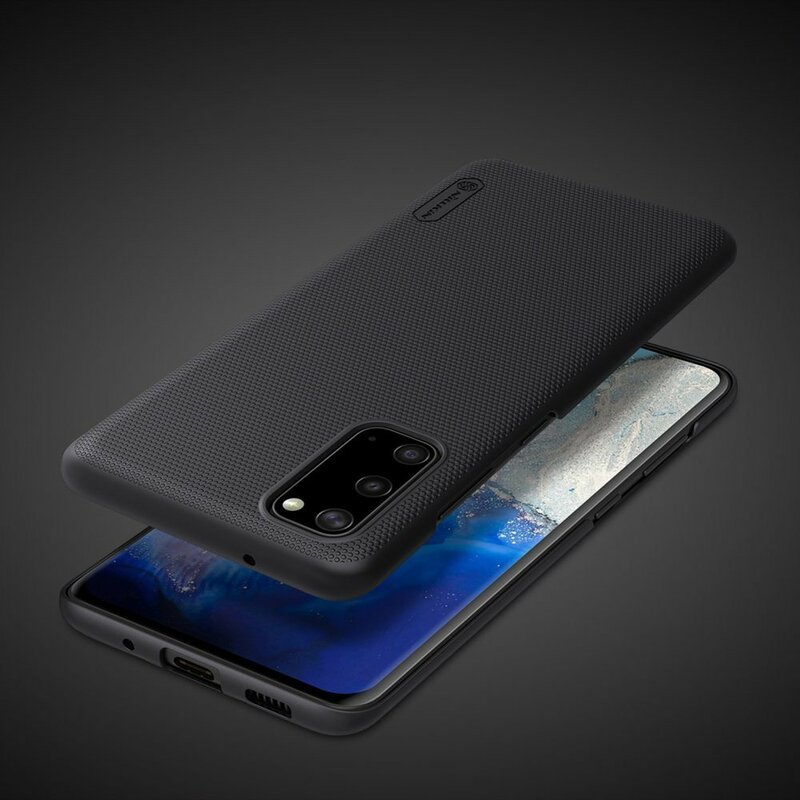 Husa Samsung Galaxy S20 Nillkin Super Frosted Shield, negru