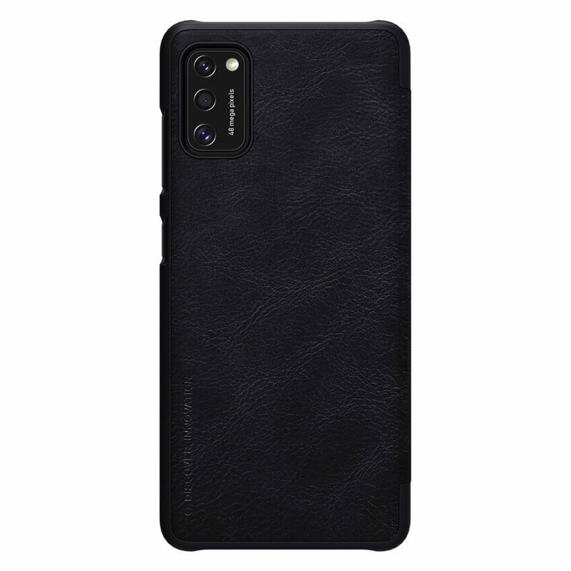 Husa Samsung Galaxy A41 Nillkin QIN Leather, negru