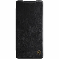 Husa Samsung Galaxy Note 20 5G Nillkin QIN Leather, negru