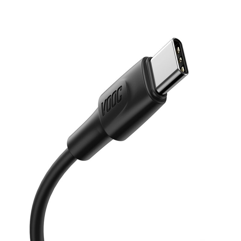 Cablu De Date Baseus De La USB La Type-C Suport Pentru Incarcare Rapida VOOC / TLC 5A 1m - CATSW-F01 - Negru