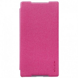 Husa Sony Xperia Z5 NILLKIN Sparkle Flip Roz