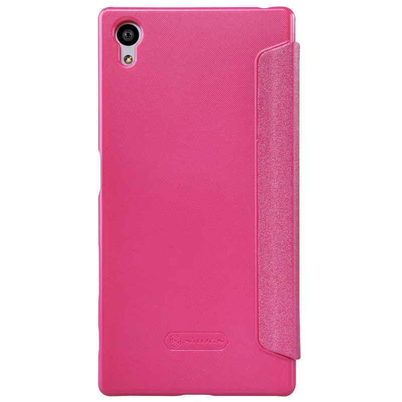 Husa Sony Xperia Z5 NILLKIN Sparkle Flip Roz
