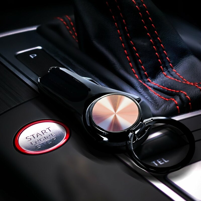Suport Auto Pentru Telefon Stand Ring 360° Cu Adeziv Si Sistem De Prindere Pe Grila De Ventilatie - Auriu