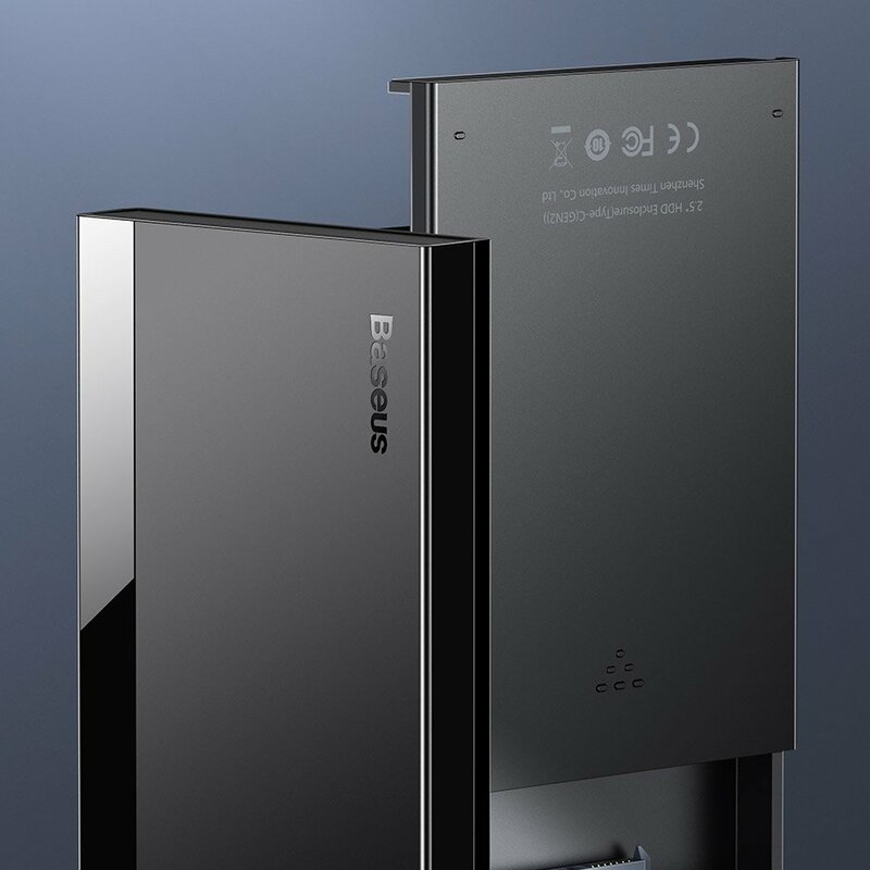 Carcasa Hard extern, Rack HDD/SSD 2.5 Baseus, negru, CAYPH-A01