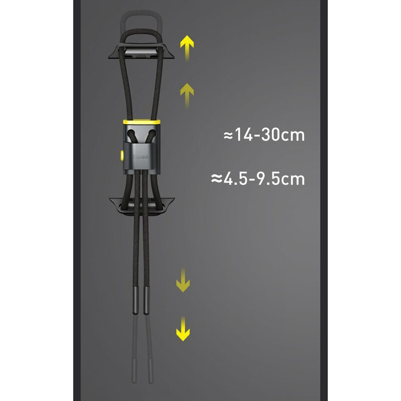 Curea Apple Watch 1 42mm Baseus Let's Go Din Bumbac Si Aluminiu - LBAPWA4-BGY - Negru