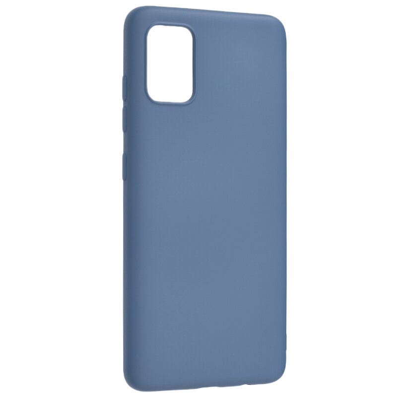 Husa Samsung Galaxy A51 Silicone Lite - Bleumarin