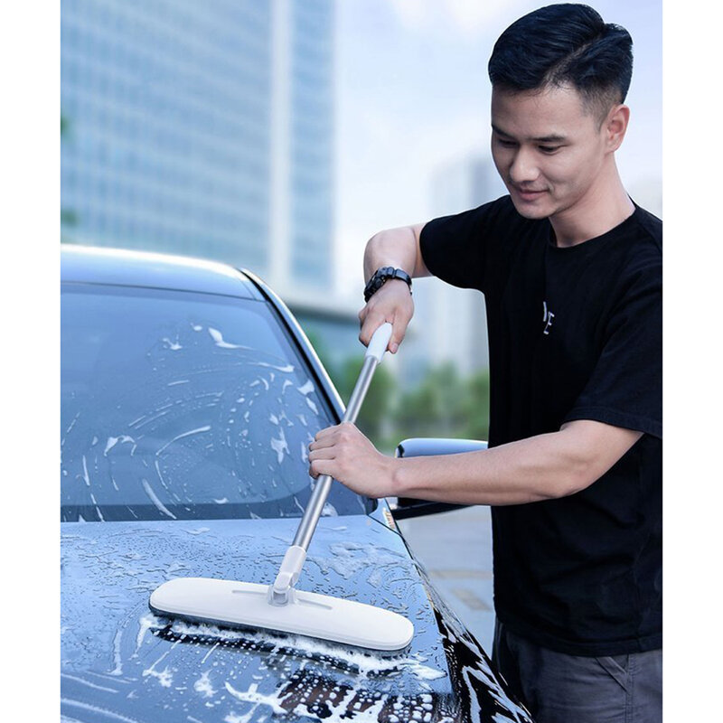 Mop Auto Telescopic Baseus Umed / Uscat Cu Utilizare Universala Din Aluminiu 46 - 60cm - CRTB-01 - Negru