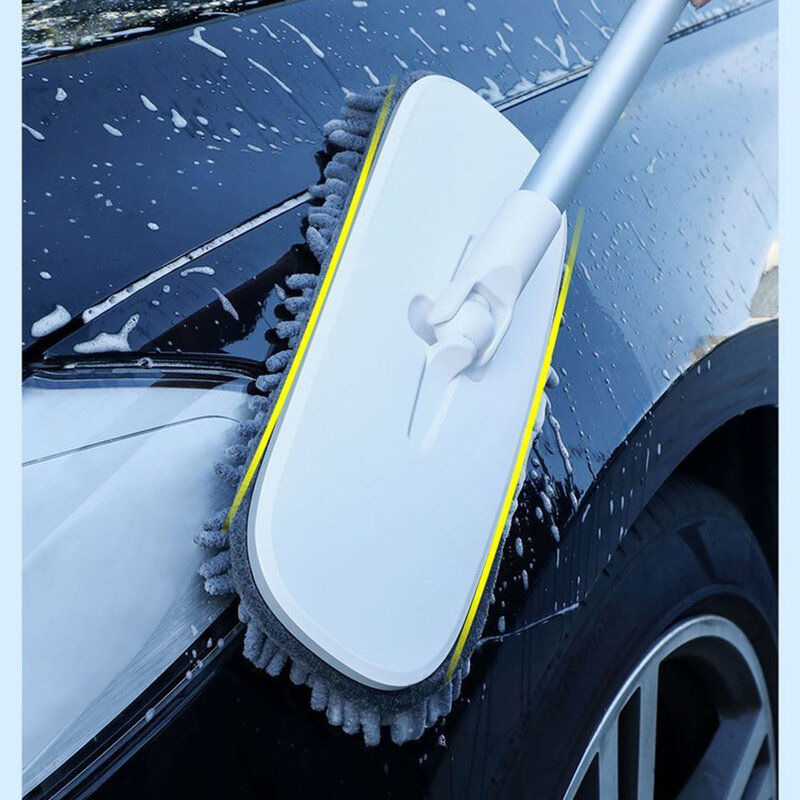 Mop Auto Telescopic Baseus Umed / Uscat Cu Utilizare Universala Din Aluminiu 46 - 60cm - CRTB-01 - Negru