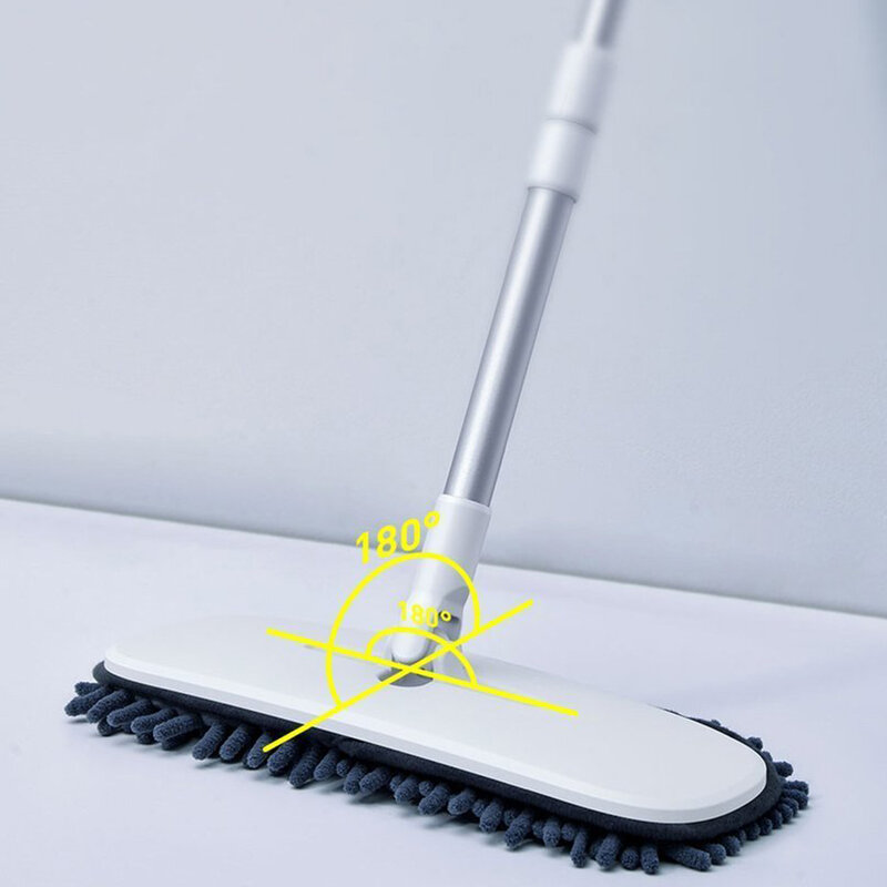 Mop Auto Telescopic Baseus Umed / Uscat Cu Utilizare Universala Din Aluminiu 46 - 60cm - CRTB-01 - Negru