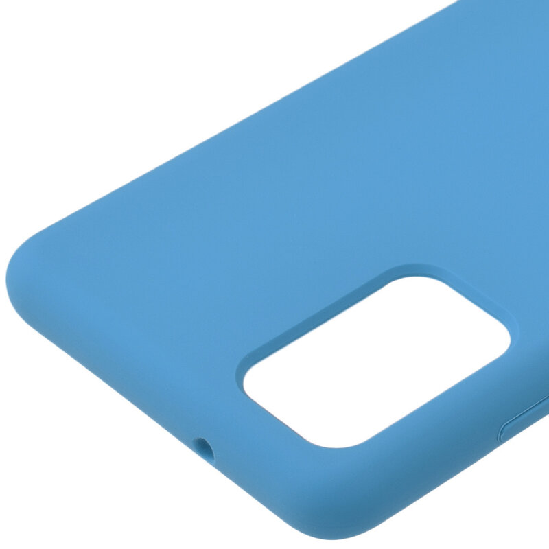 Husa Samsung Galaxy S20 Plus Silicon Soft Touch - Bleu