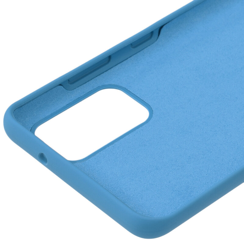 Husa Samsung Galaxy S20 Plus Silicon Soft Touch - Bleu
