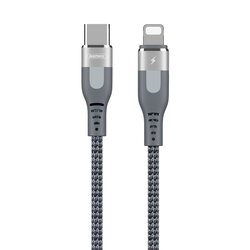 Cablu De Date Remax De La Type-C La Lightning PD Cu Incarcare Rapida De 18W 1m - RC-151cl - Argintiu