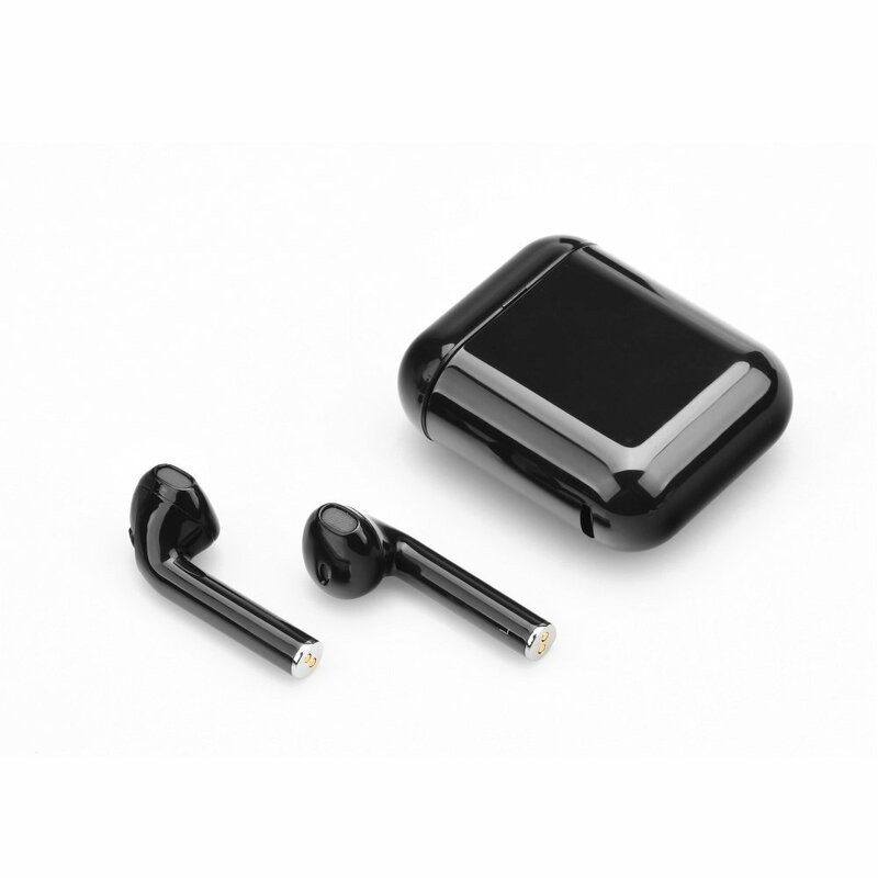 Casti In-Ear T7 Universale Earbuds Wireless Stereo TWS Cu Bluetooth Si Microfon - Negru