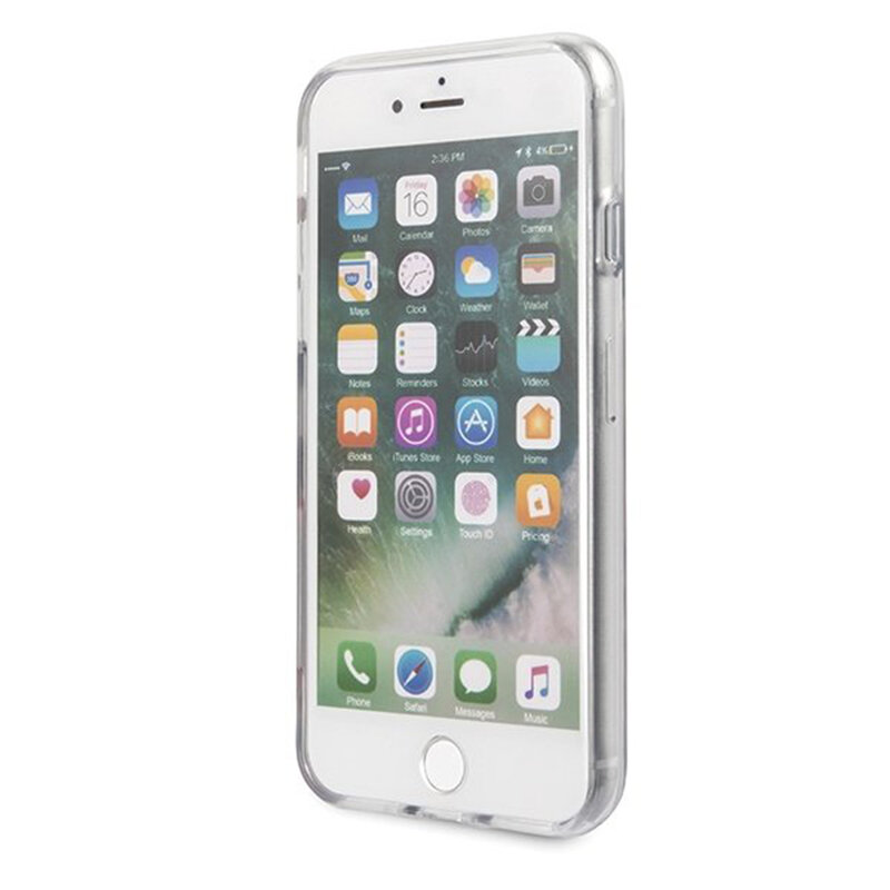 Husa iPhone 8 U.S. Polo Assn. Gradient Pattern Collection - Albastru