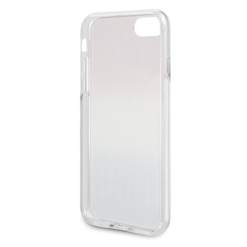 Husa iPhone 8 U.S. Polo Assn. Gradient Pattern Collection - Rosu / Albastru