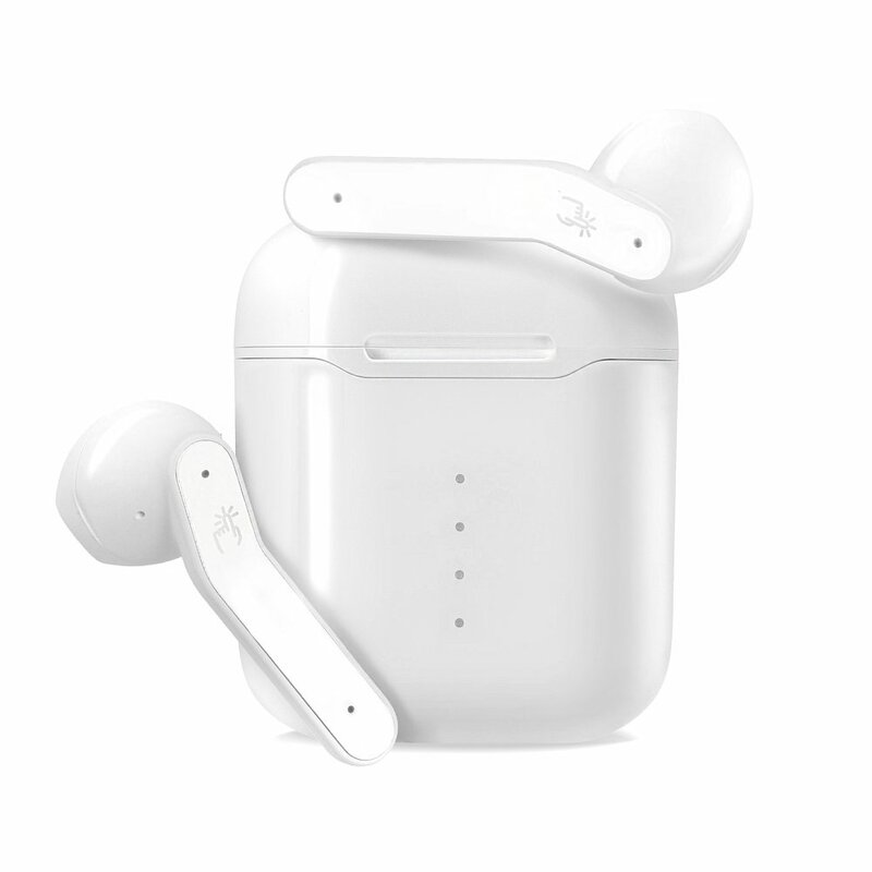 Casti in-ear wireless, TWS earbuds, Bluetooth, microfon, alb, EP-037