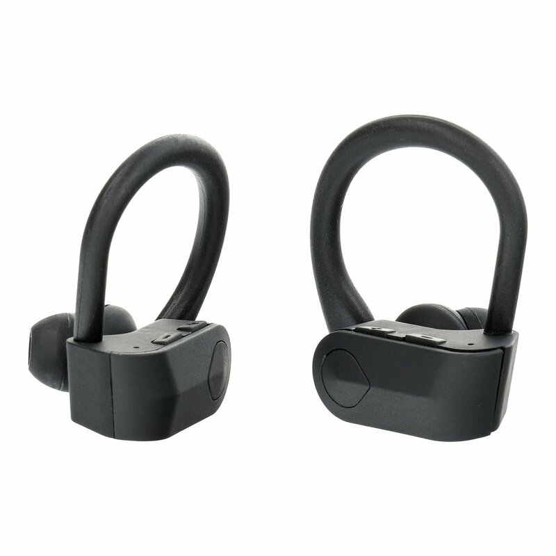 Casti In-Ear Universale Wireless EP-016 TWS Sport Cu Bluetooth Si Microfon Plus Cablu De Incarcare - Negru