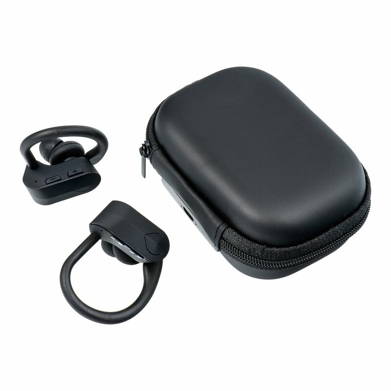 Casti In-Ear Universale Wireless EP-016 TWS Sport Cu Bluetooth Si Microfon Plus Cablu De Incarcare - Negru