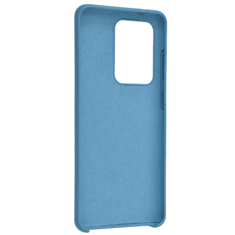 Husa Samsung Galaxy S20 Ultra 5G Silicon Soft Touch - Bleu