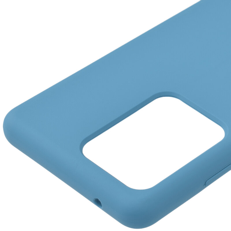 Husa Samsung Galaxy S20 Ultra 5G Silicon Soft Touch - Bleu