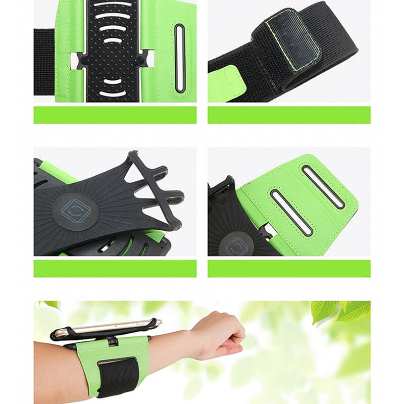 Husa Alergare Brat Mobster KV582 Pentru Telefon - Unghi Ajustabil 360° - Roz