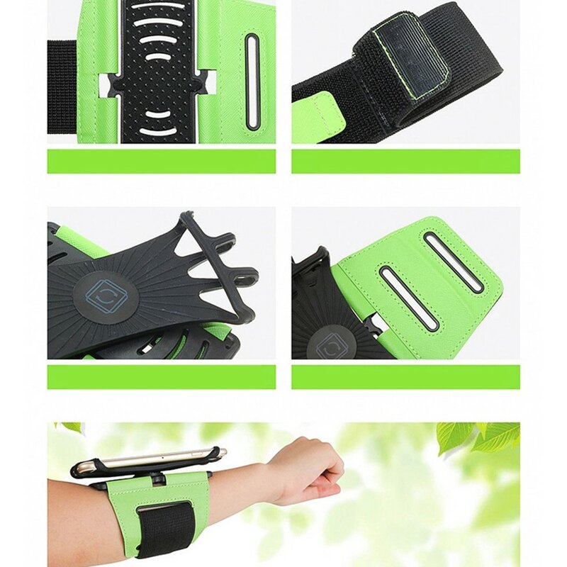 Husa Alergare Brat Mobster KV582 Pentru Telefon - Unghi Ajustabil 360° - Albastru