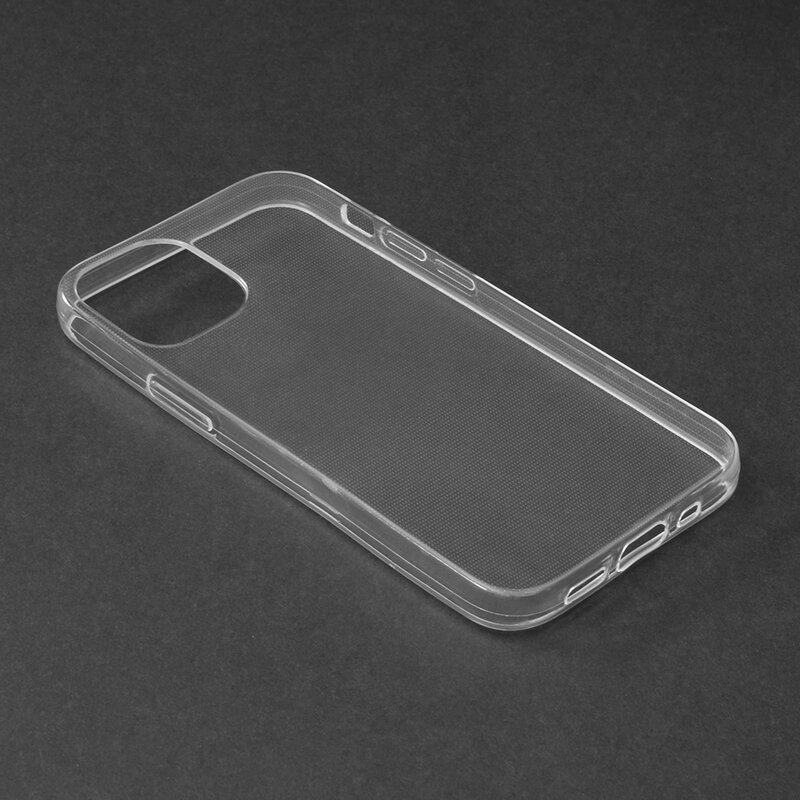 Husa iPhone 12 mini Techsuit Clear Silicone, transparenta