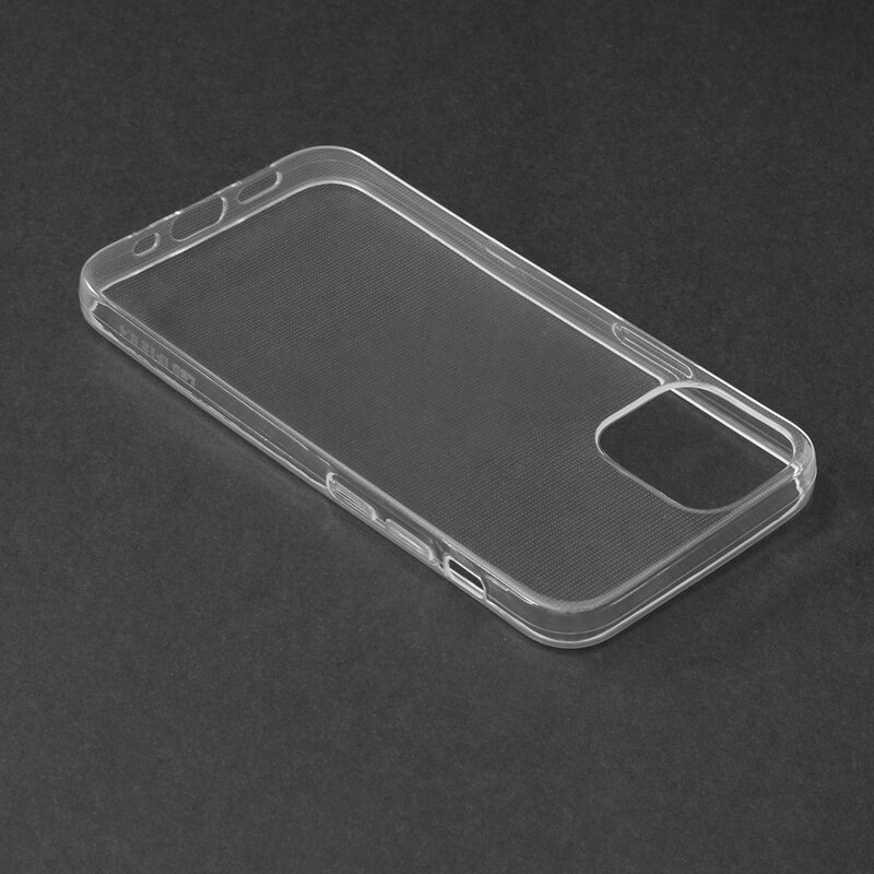 Husa iPhone 12 mini Techsuit Clear Silicone, transparenta