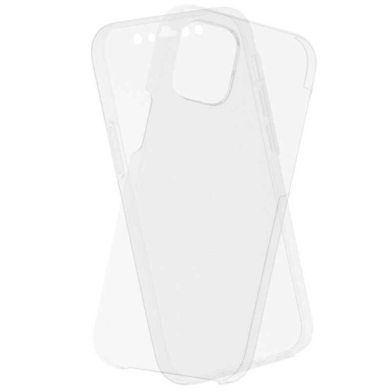 Husa iPhone 12 mini FullCover 360 - Transparent