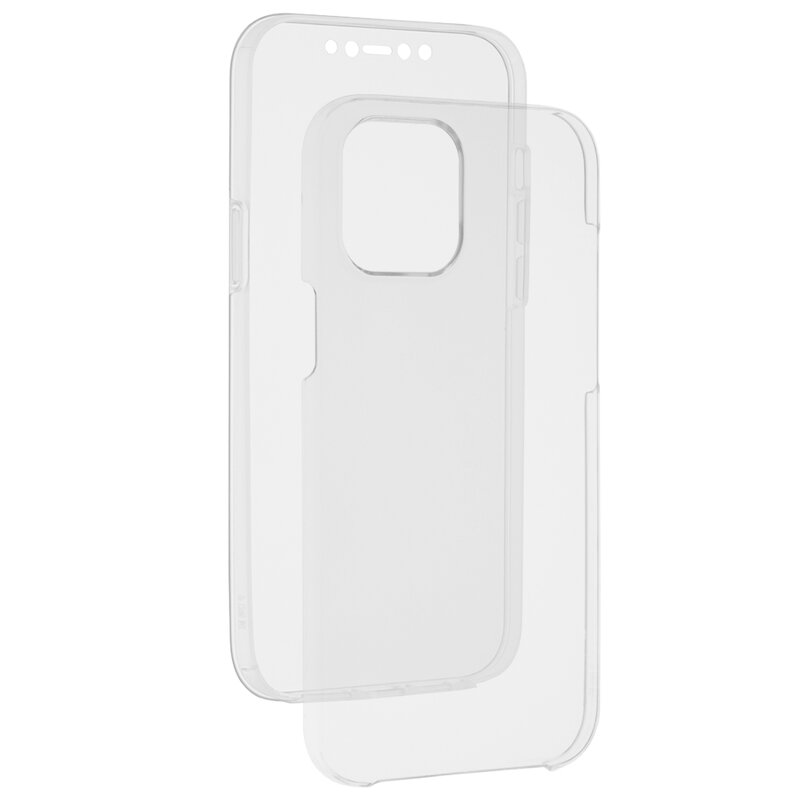 Husa iPhone 12 Pro FullCover 360 - Transparent