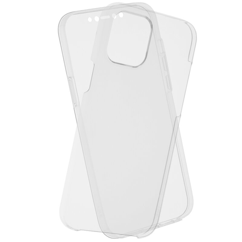 Husa iPhone 12 Pro FullCover 360 - Transparent