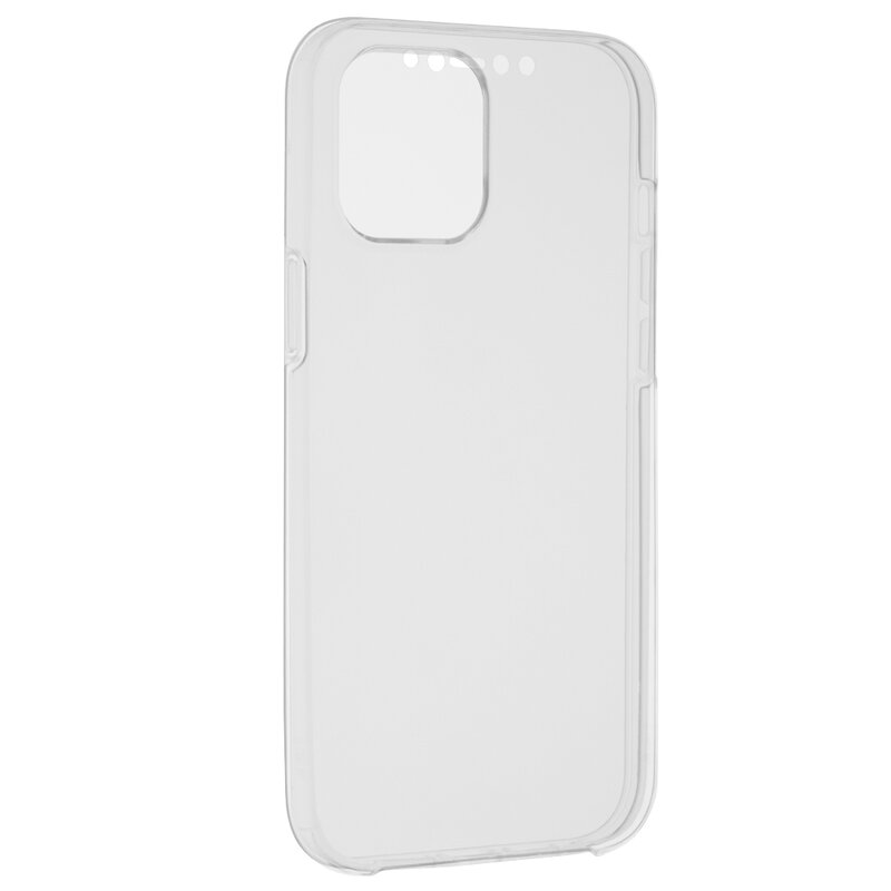 Husa iPhone 12 Pro FullCover 360 - Transparent