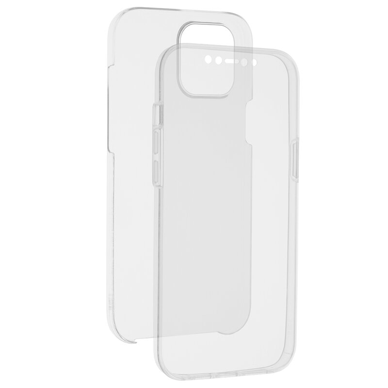 Husa iPhone 12 Pro FullCover 360 - Transparent