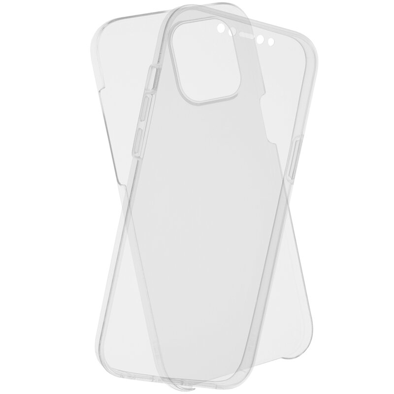 Husa iPhone 12 Pro FullCover 360 - Transparent