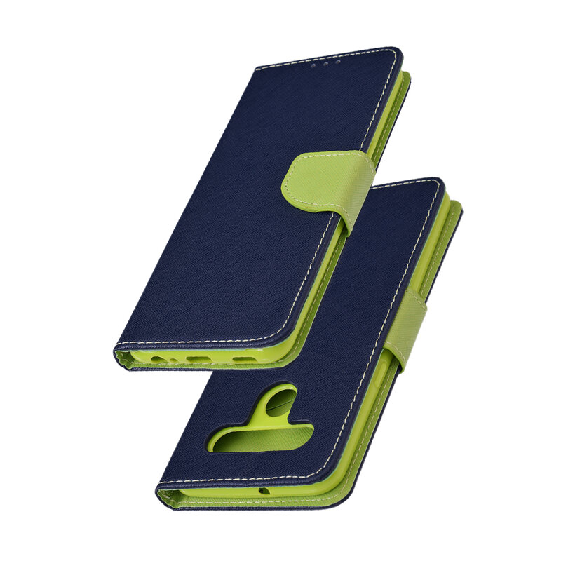 Husa LG K51S Flip MyFancy - Albastru
