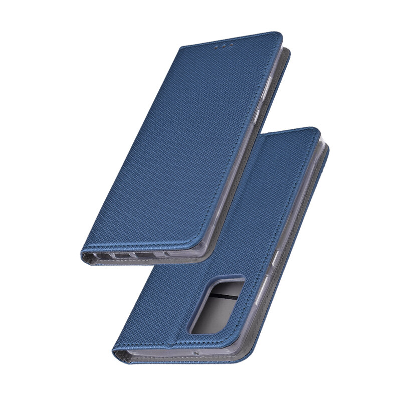 Husa Smart Book Samsung Galaxy Note 20 Flip - Albastru