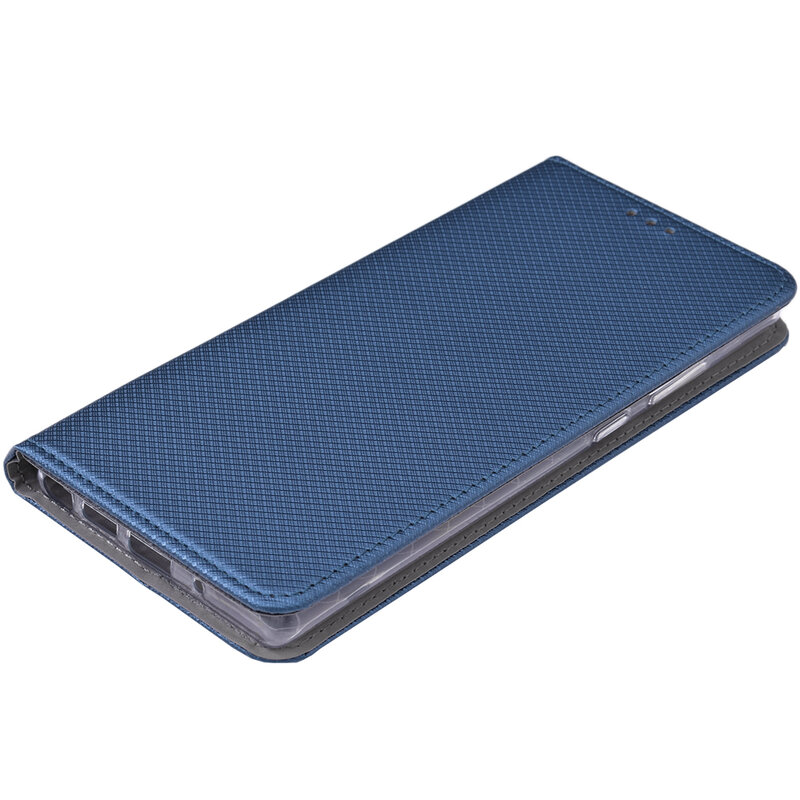 Husa Smart Book Samsung Galaxy Note 20 Flip - Albastru