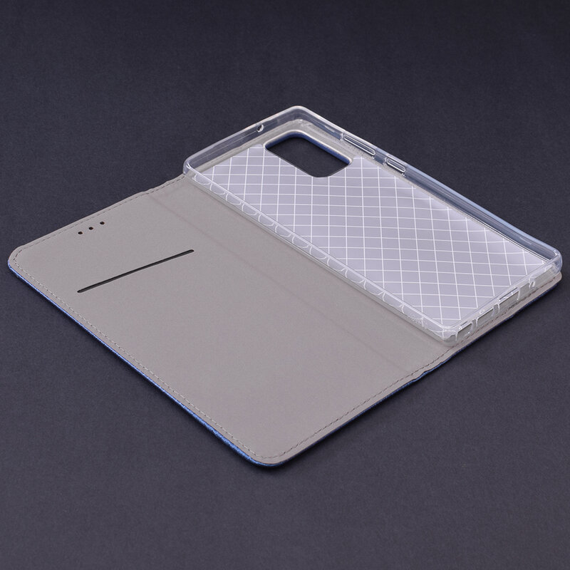Husa Smart Book Samsung Galaxy Note 20 5G Flip - Albastru