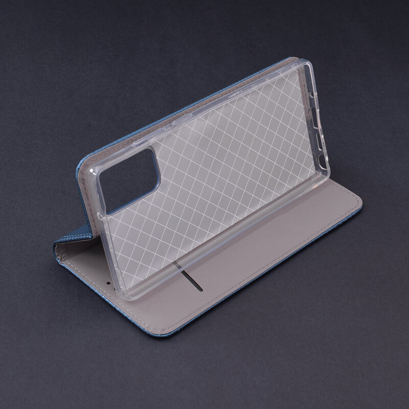 Husa Smart Book Samsung Galaxy Note 20 5G Flip - Albastru