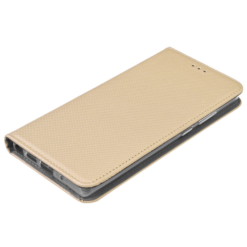 Husa Smart Book Samsung Galaxy Note 20 Flip - Auriu