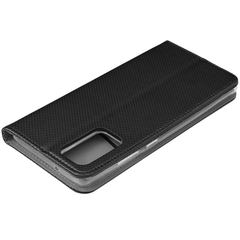 Husa Smart Book Samsung Galaxy Note 20 Flip - Negru