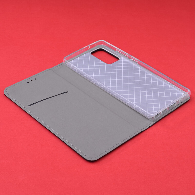 Husa Smart Book Samsung Galaxy Note 20 Flip - Negru