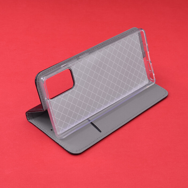 Husa Smart Book Samsung Galaxy Note 20 Flip - Negru