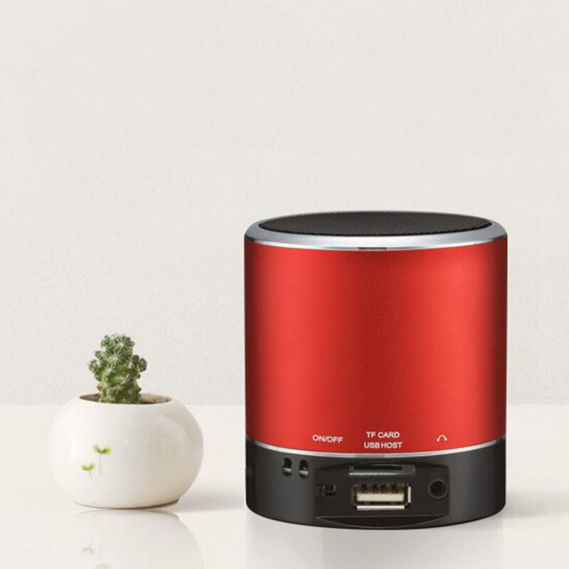 Boxa Portabila Universala Vennus A38s Wireless Cu Display LED/Bluetooth/Radio FM/Cablu Incarcare 3W - Auriu